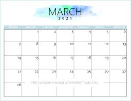 Download and print march calendars for 2021, 2022, 2023. Free 2021 Calendar Printable Simple And Really Pretty