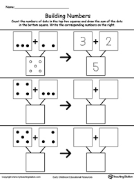 kindergarten addition printable worksheets myteachingstation com
