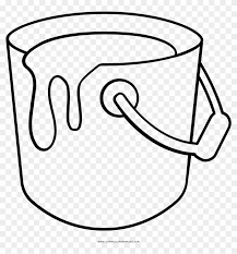 The three primary colors are red, blue, and yellow. Excellent Popcorn Bucket Coloring Page Approved Sheet Colour In Paint Bucket Clipart 5934586 Pikpng