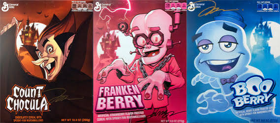 Monster Cereals Get Comic Book Makeover | Team Breakfast