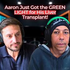🚨LIVE TODAY AT NOON EST YouTube🚨 @aaron_starbuck just got the call,  everyone! His liver transplant is officially a GO. As soon as a liver is  available, it's happening. He's nervous, excited, scared…