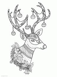 Drawn with different styles and difficulty levels. Free Christmas Reindeer Colouring Pages For Adults Coloring Pages Printable Com