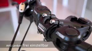 Ergotec Richtig Radfahren Verstellbarer Lenker Ahs Youtube