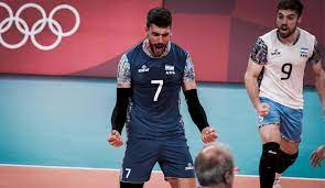 El grupo de argentina en el vóley masculino de los juegos olímpicos. Nleag Iiacvw6m