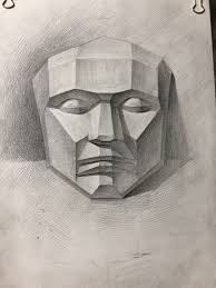 Vẽ ngũ quan tượng thạch cao