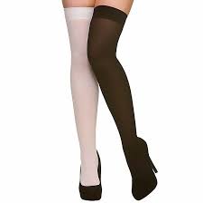 Check spelling or type a new query. Thigh Highs Black White Stockings Tights Fancy Dress Halloween Accessory For Sale Online Ebay