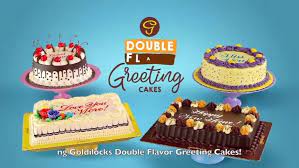 Goldilocks cake flavors 2020 : Goldilocks Mindanao Services Goldilocks Double Flavor Greeting Cakes Facebook