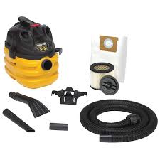 This small shop vac is designed for household use with a quiet operating motor, making it a perfect choice for cleaning carpets, stairs, kitchens, blinds, ceiling fans, workshops, cars, or anywhere you have a wet or dry mess. Heavy Duty Portable 5 Gallon Wet Dry Shopvac