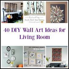 Choose a pattern that complements your room's design. 40 Diy Wall Art Ideas For Living Room