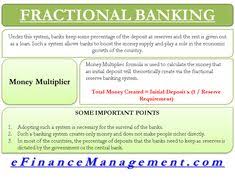 Fractional Banking Meaning Importance And Money Multiplier Financial Analysis Accounting And Finance Banking