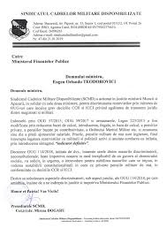 Având în vedere motivarea urgenţei adoptării unor modificări la legea nr. Sindicatul Cadrelor Militare Disponibilizate Scmd Ianuarie 2019