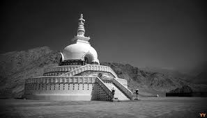Shanti Stupa Peace Pagoda Stupa Pagoda Jammu And Kashmir