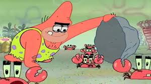 When spongebob and ideal plankton are spotted, he, off model spongebob, and gnarly squid appear to take them out. Spongebob Squarepants Money Money Money