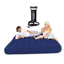bestway uc kisilik kral sisme yatak 201x183x23 el pompasi hediyeli bw 109