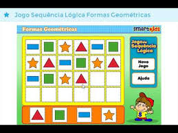 As últimas novidades em jogos e brinquedos para crianças e adultos na fnac.pt. Jogo Sequencia Logica Formas Geometricas Youtube