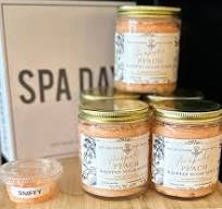 Sugar Scrub & Body Wash Large 8 oz glass jar