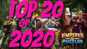Turn on screen reader support. Top 20 Heroes Of 2020 In Empires And Puzzles Youtube