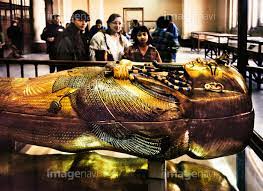 ツタンカーメンの黄金の棺／エジプト考古学博物館】の画像素材(70099496) | 写真素材ならイメージナビ