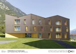 Habitations A Collonges By Cheseauxrey Sarl Architectes Architektur Wohnungsbau Gebaude