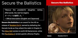 Still the best trophy in the whole series : r/residentevil