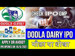 Another ipo of this month, dodla dairy ltd is coming on 16th june that is today and will end by 18th june 2021. Dodla Dairy Ipo I Gmp I Listing Gains I Apply Or Avoid I Only Wealth I Wealthi Share Market I Youtube