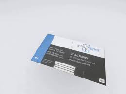 Avery printable business cards, inkjet printers, 200 cards, 2 x 3.5, clean edge, heavyweight, glossy (8859), white. Innovative Paper Business Card Features A Foldable Usb Drive For Extra Info