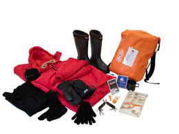The slide is painted bright red and complemented with white stripes. Viking Personal Survival Kit Psk Winter Version