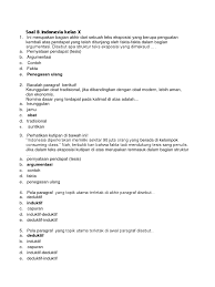 Check spelling or type a new query. Soal Bahasa Indonesia Tentang Teks Eksposisi Berbagai Teks Penting