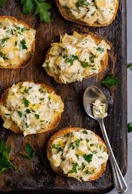 Fall cheese ball · 4. Crab Appetizers Recipe Crab Artichoke Toasts