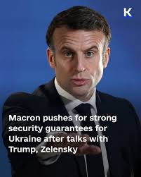 French President Emmanuel Macron has reaffirmed the need for strong  security guarantees for Ukraine, warning that a ceasefire without them  risks collapsing like the failed Minsk agreements. His Feb. 17 statement  came
