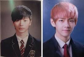 Bts V Yook Sung Jae High School Photo High School Yearbook Photos Yearbook Photos High School Photos