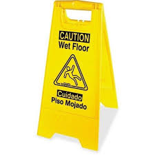Impact Products English Spanish Wet Floor Sign 21 Liked On Polyvore Featuring Home Home Decor Wall Art Yellow Sign Minimal Home Decor M With Images Wet Floor Signs