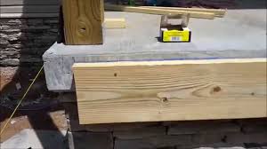 Looking for a good deal on stair wooden? Wood Stairs On A Concrete Porch Youtube