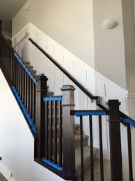 DIY Stair Wainscoting