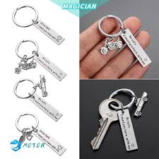 Keyring gifts boyfriend husband best friend birthday present father keychain la. Magic Fashion Men Keychain Dad Fathers Boyfriend Gifts Drive Safe Keyring I Need You Here With Me Stainless Steel Personalized Jewelry Pendant Shopee Philippines