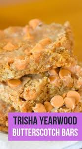 She has been married to garth brooks since december 10, 2005. Trisha Yearwood S Butterscotch Bars Bar Recipes Butterscotch Recipes Bars Dessert Reci Peanut Butter Bars Recipe Butterscotch Recipes Cookie Bar Recipes