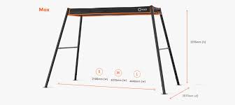 Vuly 360 Pro Max Large Swing Set Frame Only