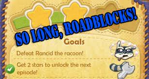 However, you have two options to alternatively bypass the roadblock free of charge. Unlock Pesky Roadblocks With Rancid The Raccoon S Keys Farm Heroes Saga Cheats