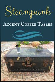 Machine age lamps has a steampunk coffee table made of carroll shelby engine block for you. Steampunk Accent Coffee Tables