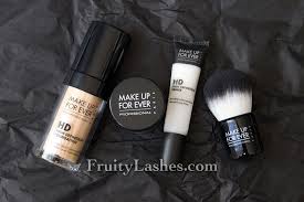 makeup forever hd plexion starter kit