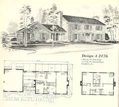 Vintage House Plans Georgian 2176 Vintage House Plans Georgian House Plans Vintage House