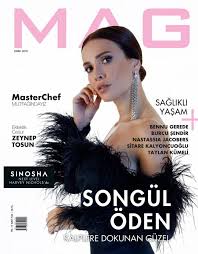 Şapırdatarak salatalık yiyen kadın !! Mag Ekim 2019 Edergi
