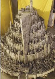 Model Minas Tirith Minas Tirith Fantasy Castle The Hobbit