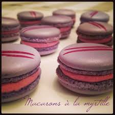 Macarons A La Myrtille Recette Macaron Saveurs Macaron Fourrage Macaron