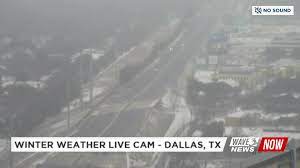 Weather tomorrow in dallas, united states of america is going to be patchy rain possible with a maximum temperature of 19°c and minimum temperature of 13°c. Wave 3 News Live Winter Weather Live Cam Dallas Tx Facebook
