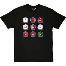 The club would soon include rugby and football sections, the latter for them who were looking for something to do during the winter break. Aston Villa Shirt History T Shirt Football Bobbles