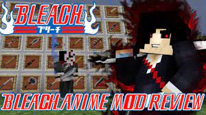 Cross over to the dark side and take minecraft to a new and horrifying level. New Update Shikai Hollow Dimension Shinigami More Minecraft Bleach Anime Mod Review Youtube