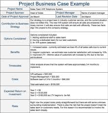 Pin By Ashley Shautice On Project Management Business Case Template Business Case Program Management