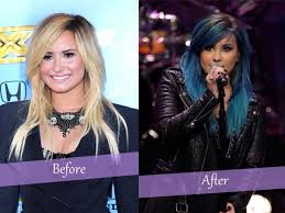 Demi lovato blue hair pictures | celebrities temple. Demi Lovato From Blonde To Blue Boldsky Com