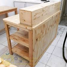 People interested in ukuran meja kasir also searched for. Jual Meja Kasir Resto Cafe Meja Resepsionis Jati Belanda Di Lapak Gallery Mebel Bukalapak